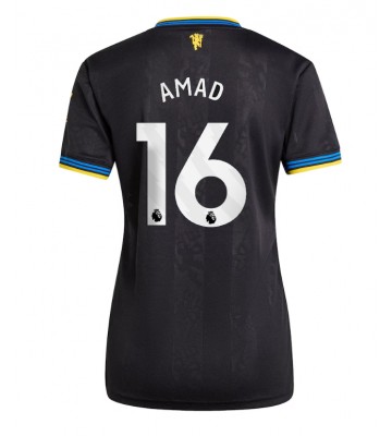 Manchester United Amad Diallo #16 Tredjetrøje Dame 2025-26 Kortærmet